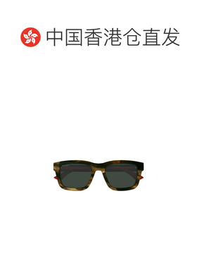 1h可退 香港直邮Gucci 古驰 男士 方框太阳镜 GG1869S brown棕色