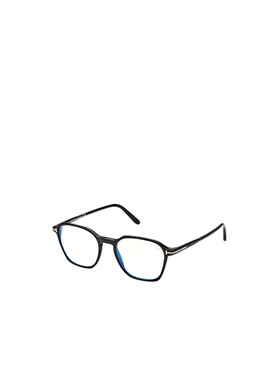 TOM FORD 男士太阳镜 FT5804001 AW2025 黑色 徽标平光镜