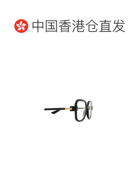 香港直邮GUCCI 女士眼镜 GG1433O001 AW2024 黑色 几何框徽标平光