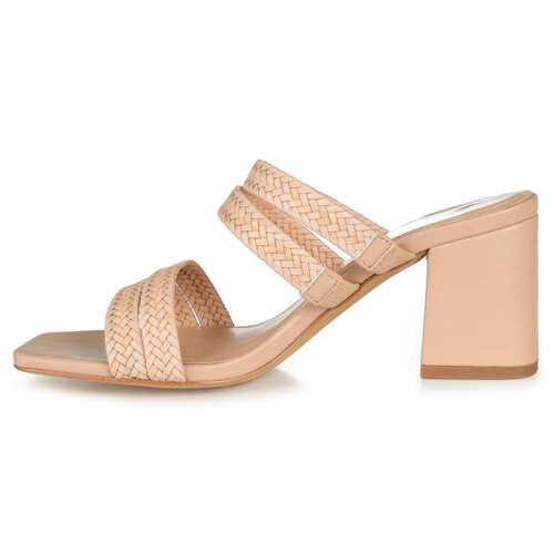 自营 Journee Collection 女式 Natia 高跟鞋 - 白色 美国奥莱直 - 图3
