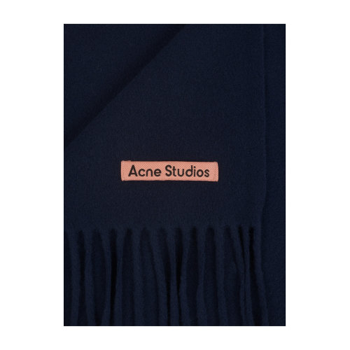 香港直邮Acne Studios 羊毛围巾披肩 CA0218流苏柔软舒适保暖 - 图0