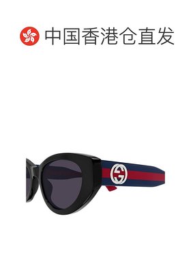 香港直邮GUCCI 女士太阳镜 GG1862S004 CO 黑色 GUCCI Sunglasses