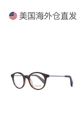 自营yohji yamamoto山本耀司中性款眼镜架-棕色 美国奥莱直发