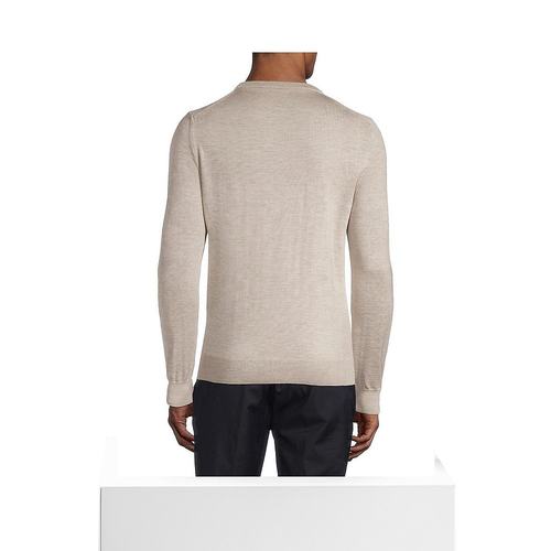 1h可退 【美国直邮】Isaia 男装轻便羊毛混纺圆领针织衫 60 羊毛 - 图3