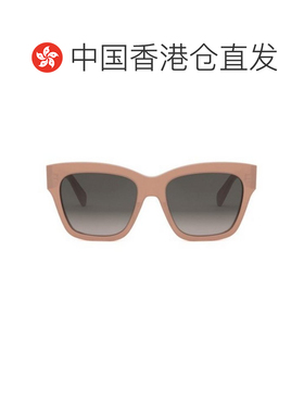 1h可退 香港直邮Celine 思琳 女士 徽标太阳镜 CL40253I brown棕