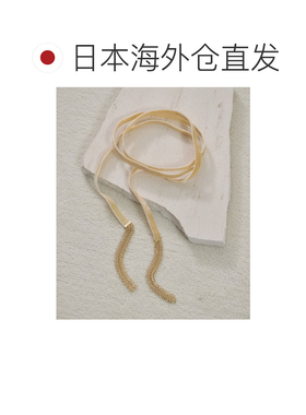 1h可退 日本直邮ear PAPILLONNER 女士 可调节结饰 丝带项链 设计