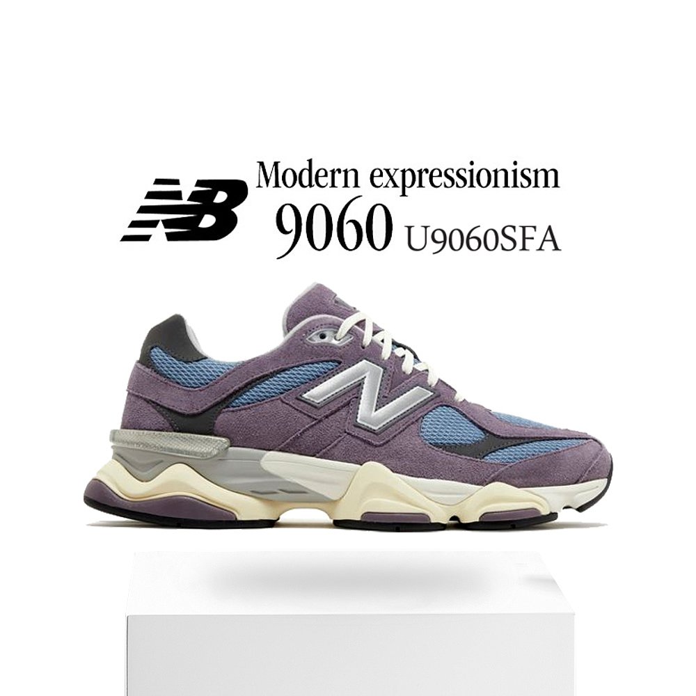 日本直邮 NEW BALANCE U9060SFA 紫色 宽度 D Shfited ABZORB 运 - 图3