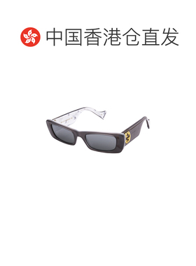 1h可退 香港直邮GUCCI 女士眼镜 GG0516S002 AW2023 黑色 长方形