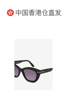 香港直邮TOM FORD 女士眼镜 FT12855301BBLACK AW2025 黑色