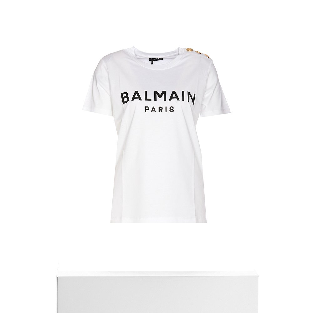 香港直邮BALMAIN 女士衬衫 EF005BB02GAB-2 - 图3