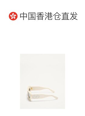 香港直邮VALENTINO 女士眼镜 50VLS178E7FP SS2025 白色 猫眼太阳