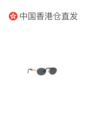 1h可退 香港直邮PRADA 女士太阳镜 PR65ZSZVN09T CO 灰色 徽标太
