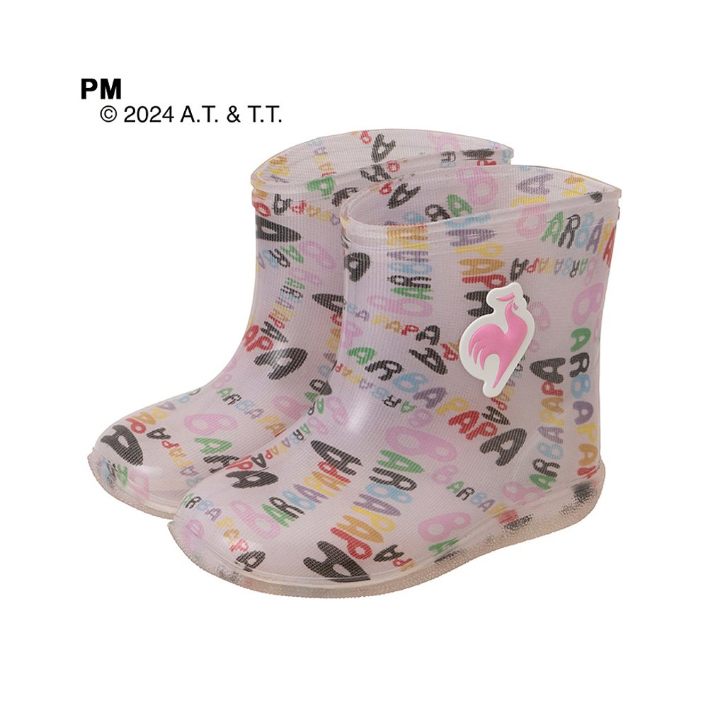 日本直邮Le Coq儿童雨鞋Barbapapa合作靴子13-15cm童鞋le coq spo - 图0