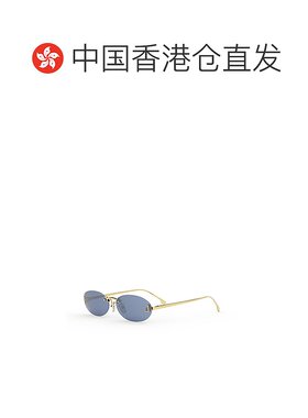香港直邮FENDI 女士太阳镜 FE4075US30V AW2025 蓝色