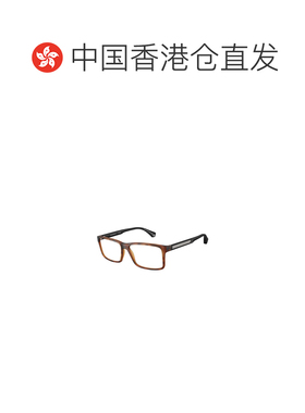 香港直邮EMPORIO ARMANI 男士眼镜 EA30385002 CO 棕色 全框平光