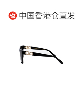 香港直邮Salvatore Ferragamo 菲拉格慕 女士 黑色醋纤太阳眼镜 S