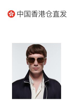 1h可退 香港直邮潮奢 Saint Laurent 圣罗兰 男士 大款太阳眼镜 0