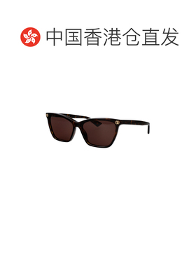 1h可退 香港直邮GUCCI 女士眼镜 GG2111S002 SS2026 棕色 几何框