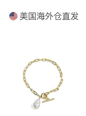 自营 savvy cie jewelsVermeil Baroque Pearl Toggle - 黄色 美