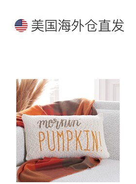 自营 safavieh早晨南瓜枕头 - 铁锈色/棕色 美国奥莱直发