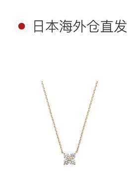 日潮跑腿vendome K18YG 钻石花冠项链 黄金 45cm AGVN629945DI