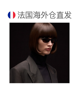 自营欧洲直邮GUCCI古驰 女士棕色玳瑁纹醋酸纤维镂空GG太阳镜