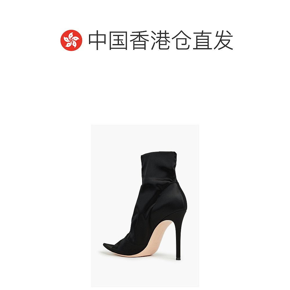 香港直邮潮奢 Gianvito Rossi 吉安维托 罗西 女士 Gotham 弹力缎 - 图1