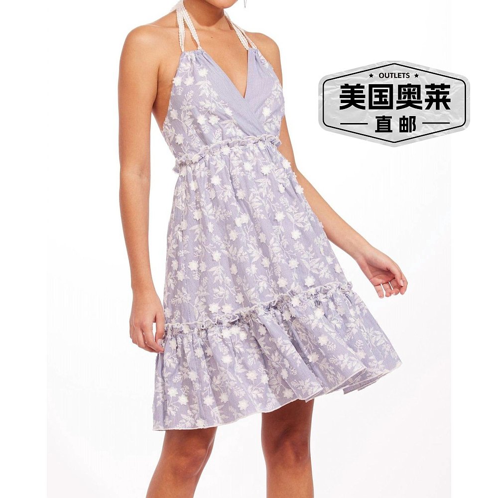 eva francoTrixie Dress in Cassis Bloom cassis bloom 【美国奥 - 图0