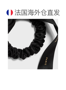 自营欧洲直邮CELINE思琳 女士黑色/金色丝质小蝴蝶【付后1h可退】