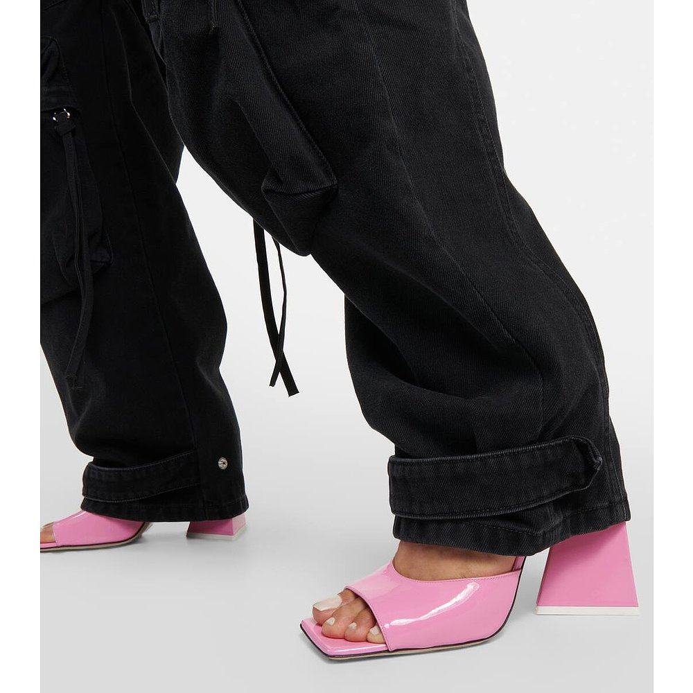 香港直邮The Attico 女士 Devon 漆皮凉拖 001288 - 图2