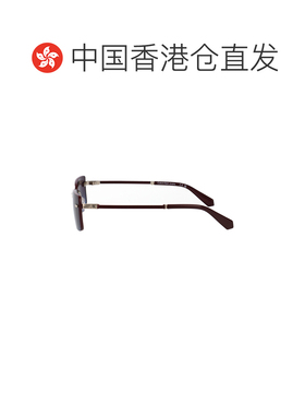 香港直邮calvin klein 男士 TO 酒红色蓝色金属太阳眼镜 CKJ25206