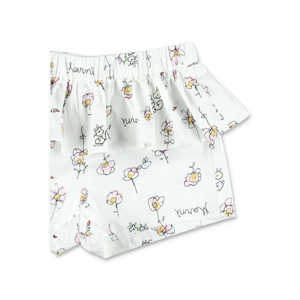 MARNI 女童短裤 M01652M00WI0M100 SS2026 白色,淘宝优惠券,粉丝福利购,淘宝优惠卷