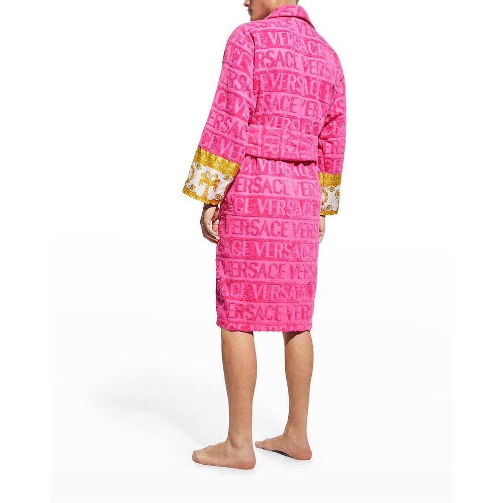 1h可退 【美国直邮】versace 男士 睡袍披肩浴袍,淘宝优惠券,粉丝福利购,淘宝优惠卷