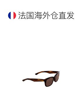 欧洲直邮BALENCIAGA（2025）男士 Soho Square XL 太阳镜（哈瓦那