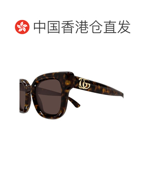 香港直邮GUCCI 女士眼镜 GG1828S002 SS2026 棕色【付后1h可退】