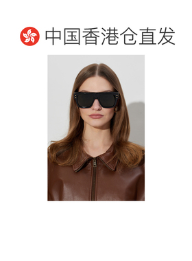 香港直邮BALMAIN 女士太阳镜 BPS199A5600 CO 黑色 ‘B-scene’ s