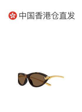1h可退 香港直邮BOTTEGA VENETA 女士眼镜 BV1390S002 SS2025 棕