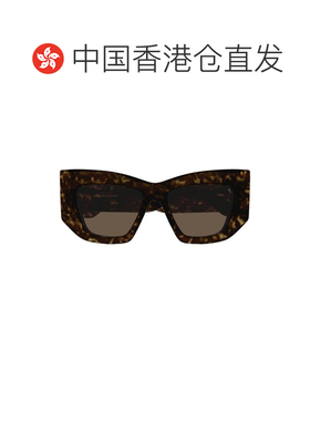 1h可退 香港直邮ALEXANDER MCQUEEN 女士眼镜 AM0448S002 CO 黑色