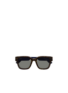 GUCCI 男士眼镜 GG1670SK002 CO 黑色 几何框太阳镜古驰
