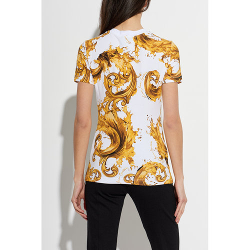 香港直邮Versace Jeans Couture 女士T恤 80HAH608JS553G03 - 图3