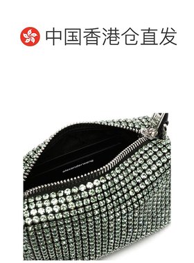 香港直邮ALEXANDER WANG 松石绿色女士单肩包 20122P10M-455