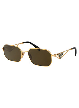 PRADA 女士眼镜 0PRA51S15N01T AW2025 金色 0PR A51S