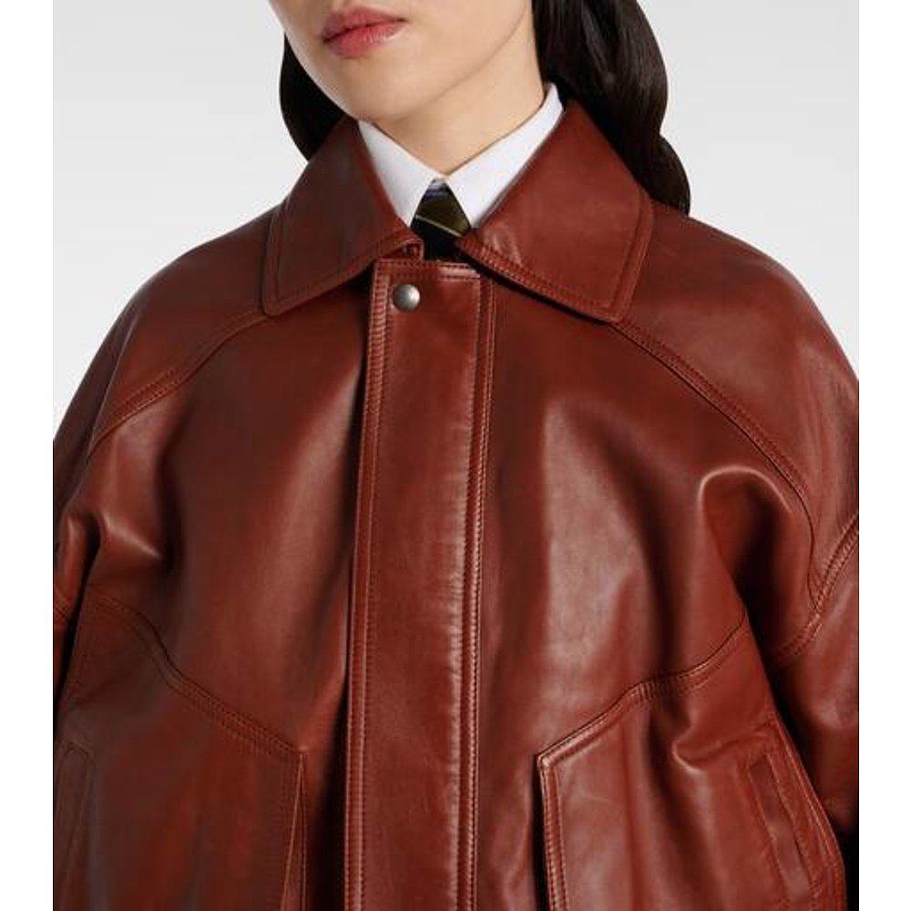 1h可退 香港直邮Saint Laurent 圣罗兰 女士 皮革短夹克皮夹克,淘宝优惠券,粉丝福利购,淘宝优惠卷