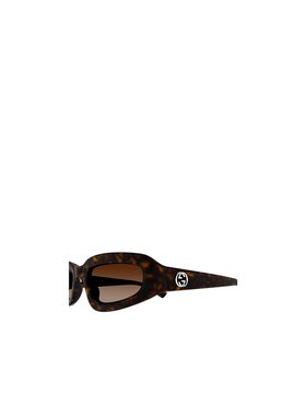 GUCCI 男士太阳镜 GG1787S002 SS2025 咖啡色