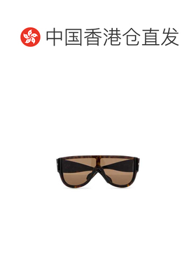 香港直邮ALAIA 女士太阳镜 AA0087S002099 CO 黑色 几何太阳镜