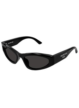 BALENCIAGA 女士太阳镜 BB0387S001-0 SS2025 黑色 Balenciaga Su