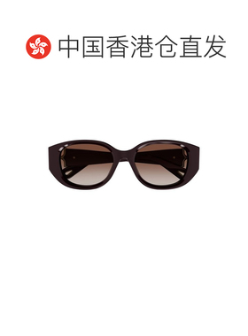 1h可退 香港直邮CHLOÉ 女士眼镜 CH0237SK003 AW2025 棕色 椭圆形