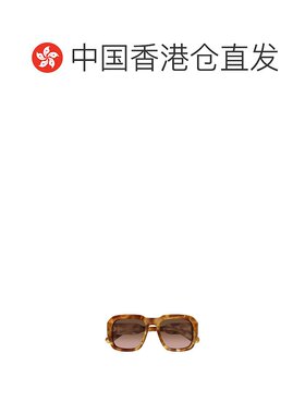 1h可退 香港直邮CHLOÉ 女士眼镜 CH0310S004 SS2025 棕色 矩形太