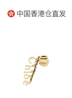 香港直邮CHLOÉ 女士项链 CH25AK139CB79DA AW2025 金色 字母骰子