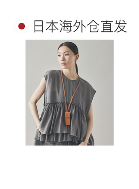 日本直邮Curensology女士皮革唇膏收纳项链多用途设计 571593